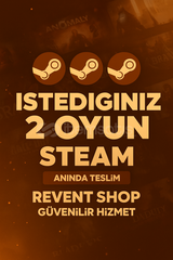 ⭐İstediğiniz 2 Oyun [Sınırsız Garanti - Destek]
