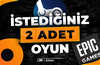 İstediğiniz 2 Oyun + Sınırsız Garanti & Destek