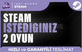 İstediğiniz 2 Oyun + Sınırsız Garanti & Destek