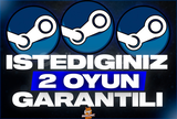 İstediğiniz 2 Oyun ⭐ Sınırsız Garanti Destek