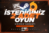 İstediğiniz 2 Oyun + Sınırsız Garanti & Destek