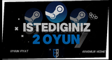 İSTEDİĞİNİZ 2 OYUN +SINIRSIZ GARANTİ VE DESTEK