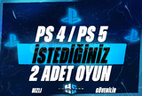 ⭐İstediğiniz 2 Playstation Oyunu + Garanti⭐