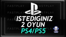 İSTEDİĞİNİZ 2 PSN OYUNU + GARANTİ PS4/PS5