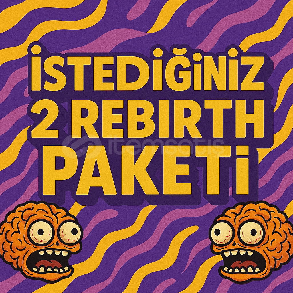 İstediğiniz 2 rebirth paketi pvb İstediğiniz 2 rebirth paketi pvb