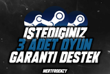 ⚡ İSTEDİĞİNİZ 3 ADET OYUN + GARANTİ DESTEK ⚡