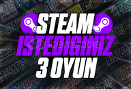 İSTEDİĞİNİZ 3 OYUN