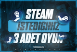 İstediğiniz 3 Oyun
