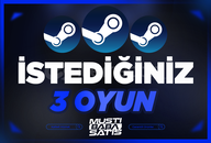⭐İstediğiniz 3 Oyun + Garanti