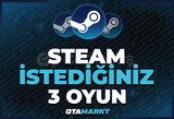 ⭐İstediğiniz 3 Oyun + Garanti⭐