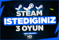 ⭐[OTO] İstediğiniz 3 Oyun + Garanti⭐