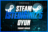 İstediğiniz 5 Oyun + Garanti