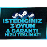 ⭐İSTEDİĞİNİZ 3 OYUN + GARANTİ + 7/24 OTO⭐