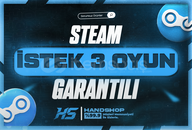 ⭐SİZİN SEÇTİĞİNİZ 3 OYUN + GARANTİ + 7/24 OTO⭐