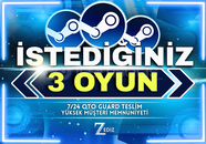 İstediğiniz 3 Oyun + Garanti | 7/24 Oto