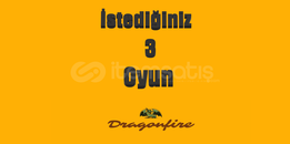 İstediğiniz 3 Oyun + Garanti