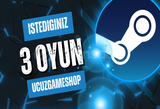 İstediğiniz 3 Oyun + Garanti 