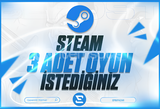 ⭐️İSTEDİĞİNİZ 3 OYUN + GARANTİ + DESTEK⭐️