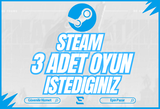 ⭐️İSTEDİĞİNİZ 3 OYUN + GARANTİ + DESTEK⭐️