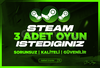 ✨İSTEDİĞİNİZ 3 OYUN - GARANTİ & DESTEK✨