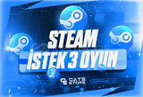 ⭐İSTEDİĞİNİZ 3 OYUN + GARANTİ & DESTEK⭐