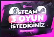 ⭐İstediğiniz 3 Oyun⚡ [Garanti - Destek]