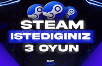 ⭐İstediğiniz 3 Oyun⚡ [Garanti - Destek]