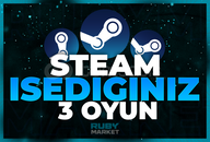 ⭐İstediğiniz 3 Oyun + Garanti + Destek⭐