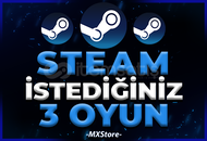 ⭐İstediğiniz 3 Oyun + Garanti + OTO TESLİM⭐