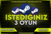 ⭐İSTEDİĞİNİZ 3 OYUN GARANTİ+SINIRSIZ DESTEK⭐