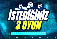 ⭐İSTEDİĞİNİZ 3 OYUN GARANTİ + SINIRSIZ DESTEK⭐