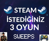 ⭐İSTEDİĞİNİZ 3 OYUN GARANTİ + SINIRSIZ DESTEK⭐