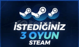 İstediğiniz 3 Oyun [GARANTİ + SORUNSUZ]