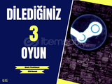 İstediğiniz 3 Oyun [GARANTİ + SORUNSUZ]