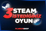 ⭐İSTEDİĞİNİZ 3 OYUN | GARANTİ VE DESTEK