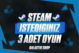 ⭐İSTEDİĞİNİZ 3 OYUN | GARANTİ VE DESTEK