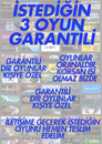 İstediğiniz 3 Oyun Garantili Kişiye Özel Hesap