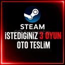 İstediğiniz 3 Oyun | OTO TESLİM ???? GARANTİLİ ????