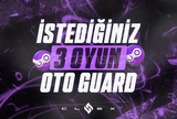 ✨İstediğiniz 3 Oyun | Oto Guard Kod✨