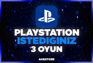 İstediğiniz 3 Oyun⚡ PS4⚡PS5