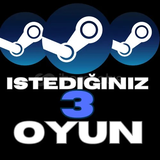 İstediğiniz 3 Oyun + Sınırsız Garanti