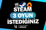 İstediğiniz 3 Oyun + Sınırsız Garanti & Destek