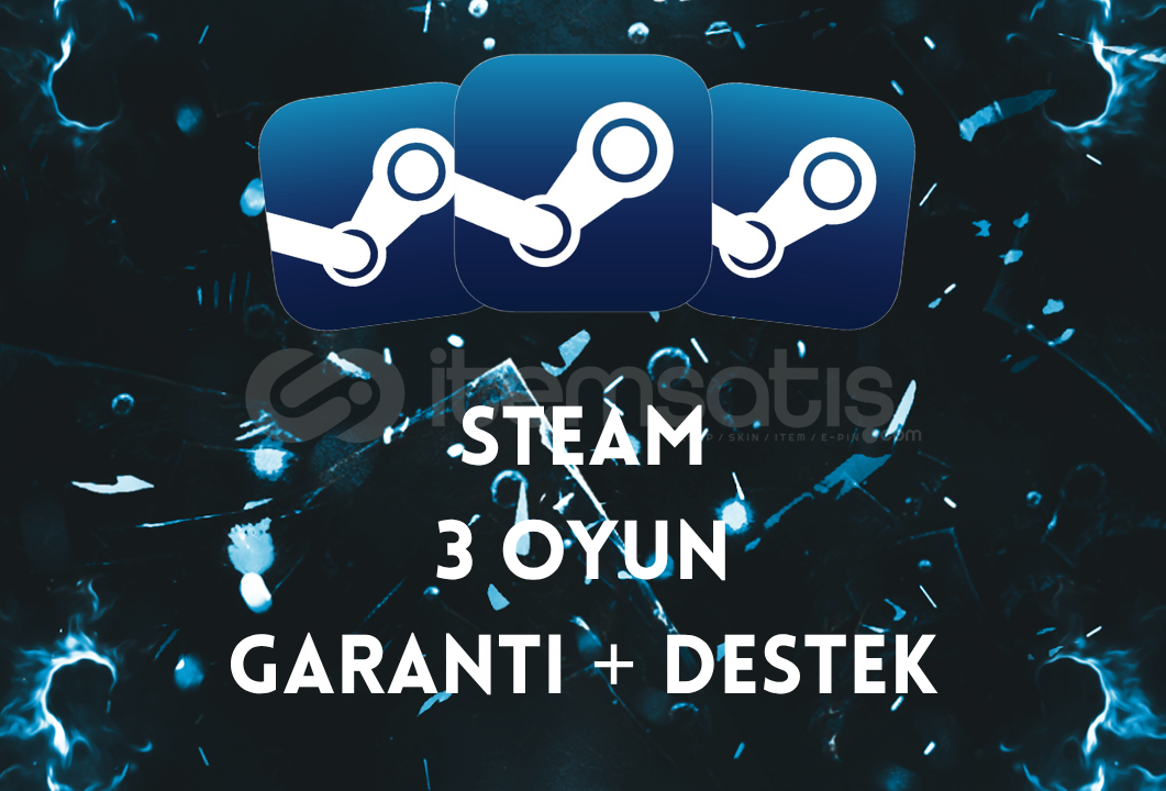 İstediğiniz 3 Oyun - Sınırsız Garanti ve Destek İstediğiniz 3 Oyun - Sınırsız Garanti ve Destek