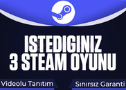 İSTEDİĞİNİZ 3 OYUN ŞOK FİYAT