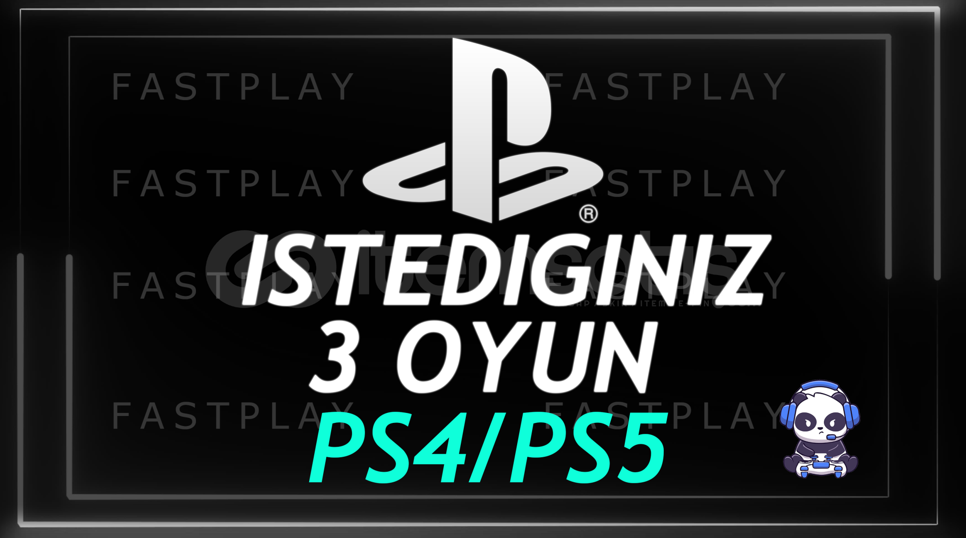 İSTEDİĞİNİZ 3 PSN OYUNU + GARANTİ PS4/PS5  İSTEDİĞİNİZ 3 PSN OYUNU + GARANTİ PS4/PS5