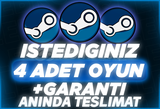 ⭐️İstediğiniz 4 Adet Oyun + Garanti | Anında⭐️