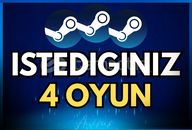İstediğiniz 4 Oyun!