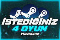 ⭐İstediğiniz 4 Oyun + Garanti⭐