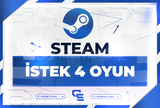 ⭐İSTEDİĞİNİZ 4 OYUN + GARANTİ & DESTEK⭐