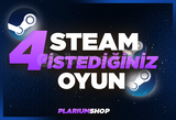 ⭐İSTEDİĞİNİZ 4 OYUN | GARANTİ VE DESTEK